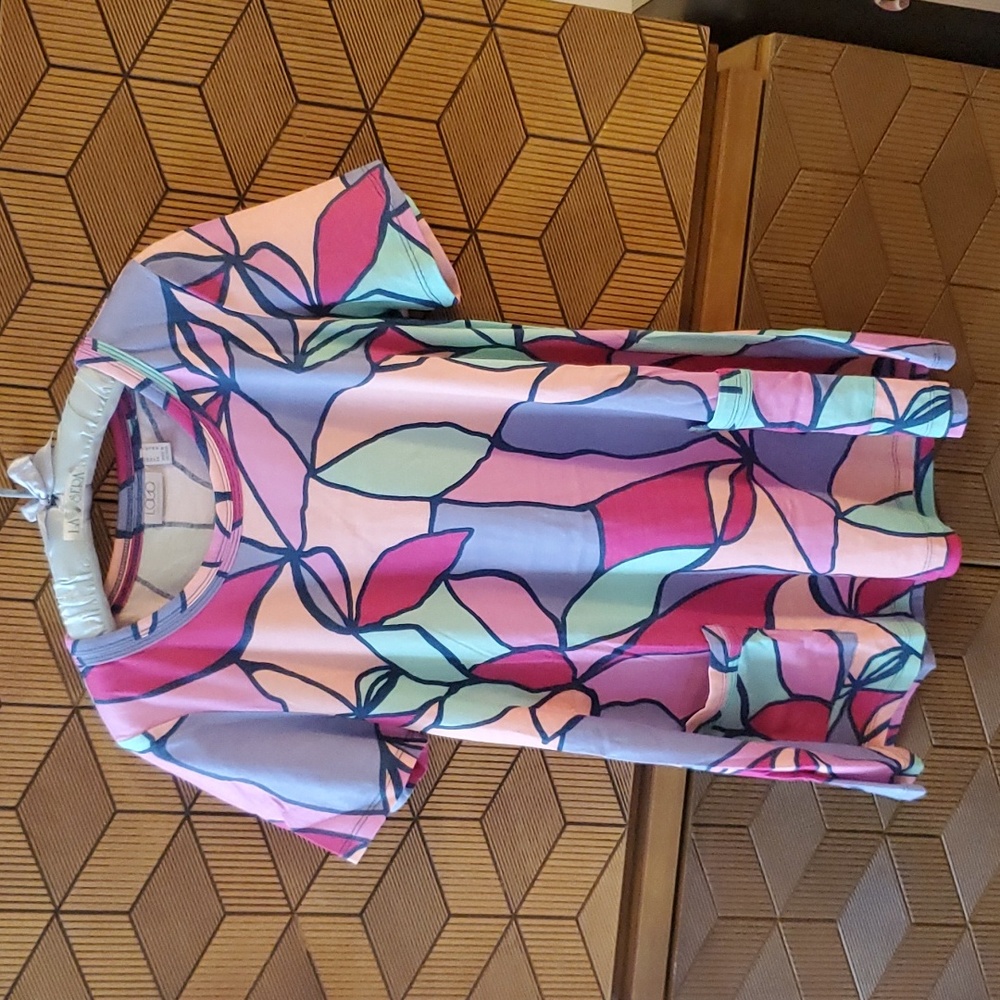 Statement t shirt with pockets